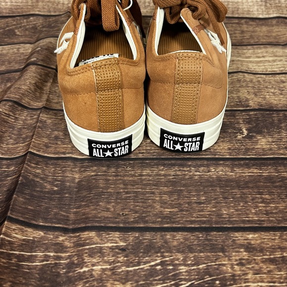 Converse Star Player 76 OX Mens Size 10 Womens Sz 11.5 In A Nutshell Suede Shoes - Picture 7 of 13